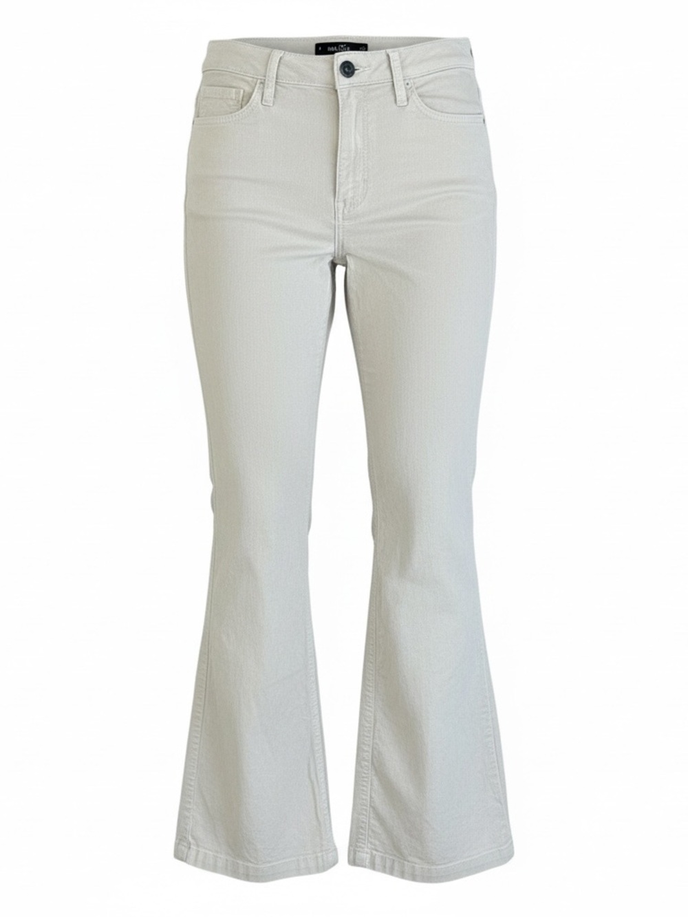 Hollister Cream Corduroy Flare Pants High Rise Y2K 70s Wide Leg